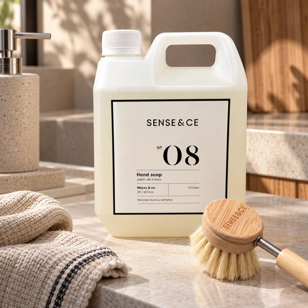 PACK N08 HAND SOAP + DISPENSADOR